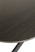 Sadia 1600 Oval Dining Table Smoke