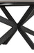 Sadia 1600 Oval Dining Table Smoke