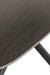 Sadia 1600 Oval Dining Table Smoke