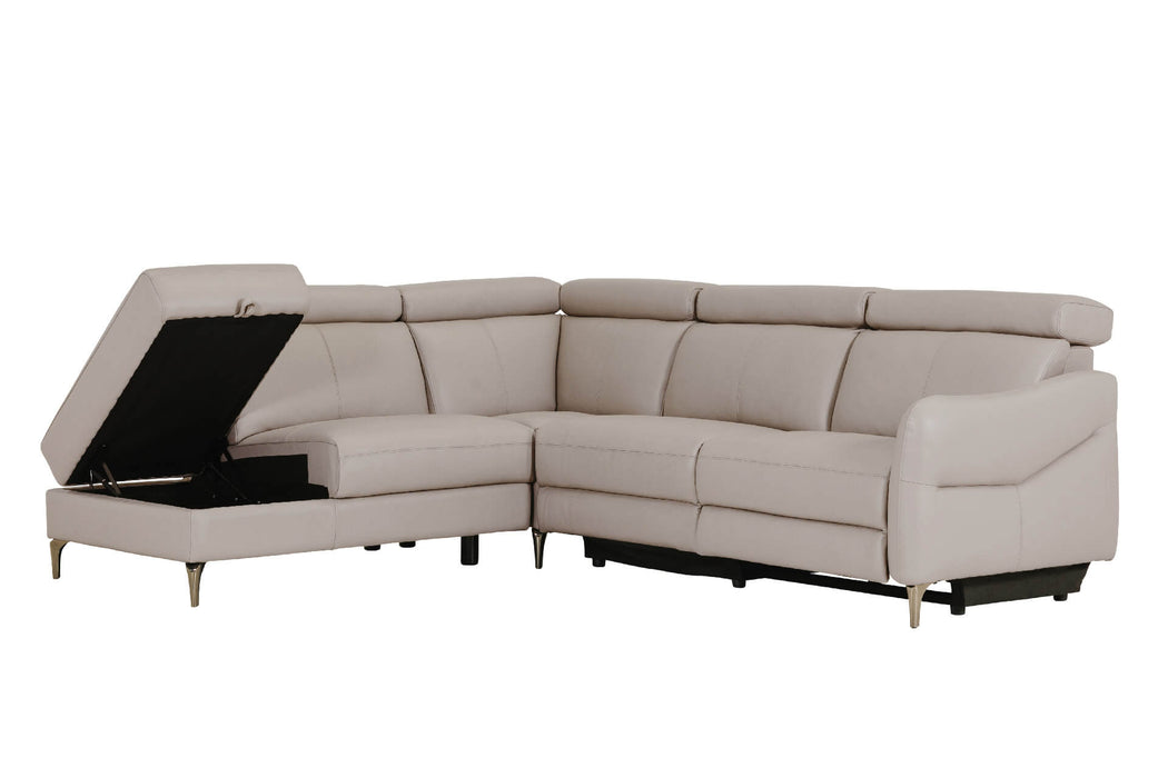 Nico Corner Group Electric Recliner RHF Stone