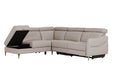 Nico Corner Group Electric Recliner RHF Stone