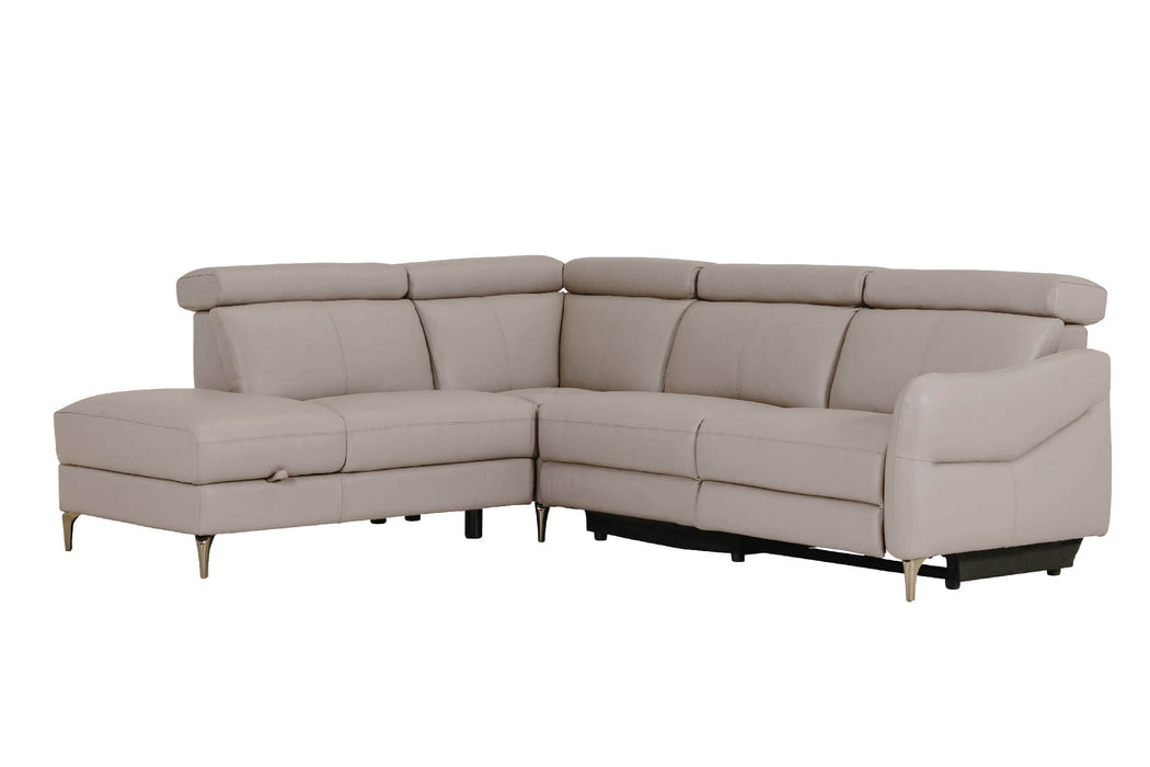 Nico Corner Group Electric Recliner RHF Stone