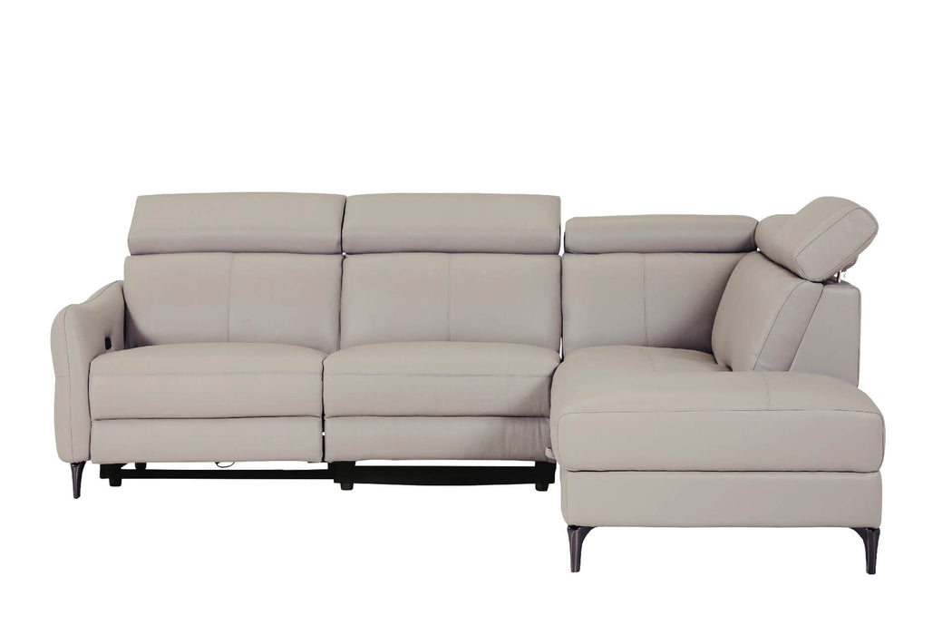 Nico Corner Group Electric Recliner RHF Stone