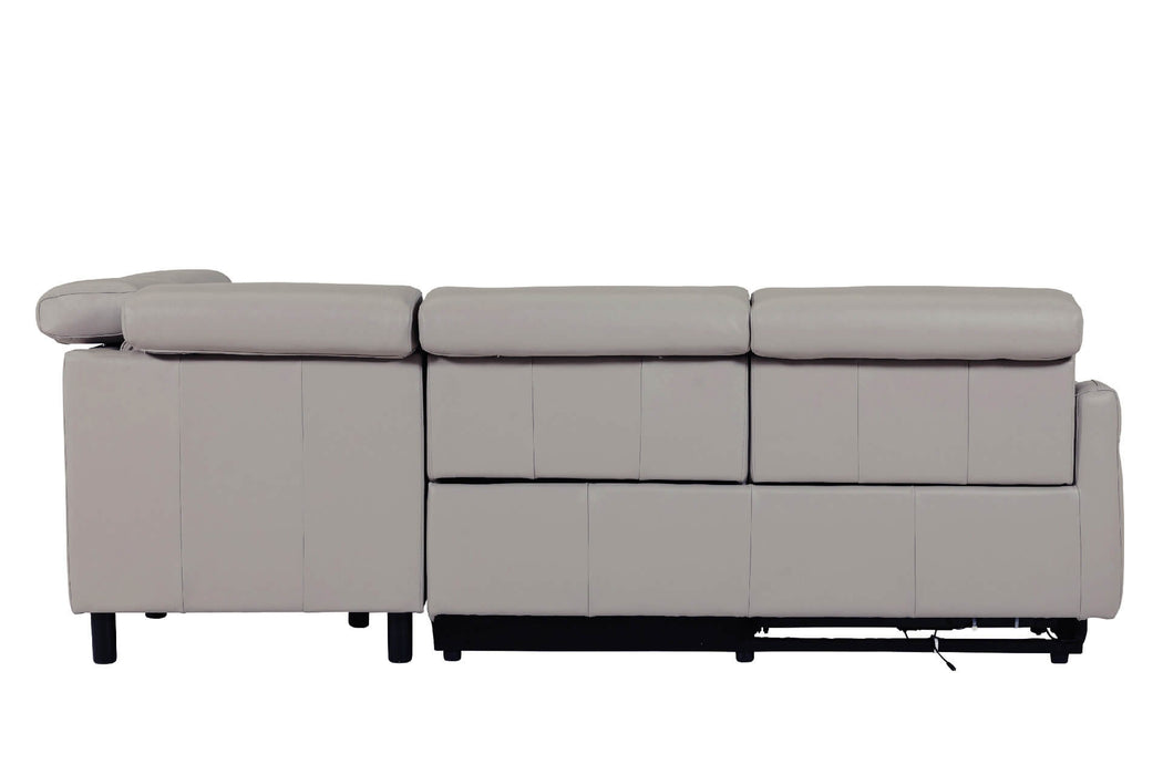 Nico Corner Group Electric Recliner RHF Stone
