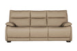 Lugo 3 Seater Fixed Latte