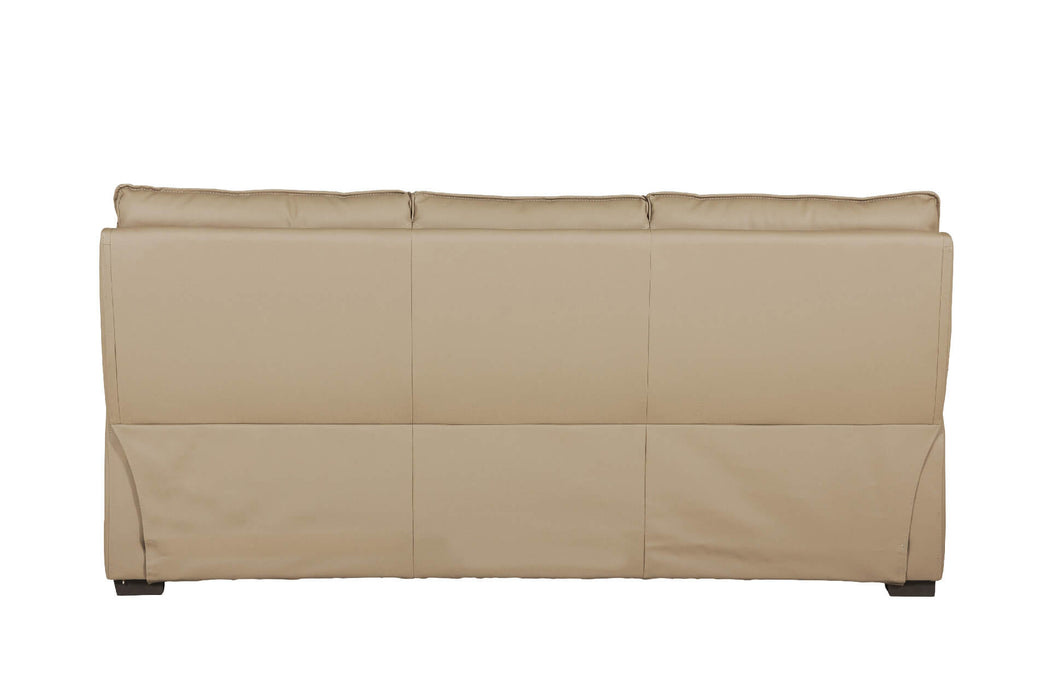 Lugo 3 Seater Fixed Latte