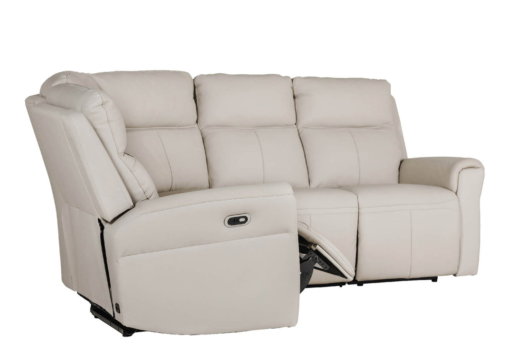 Russo Corner Group Electric Recliner (4pcs) -  Stone