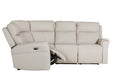 Russo Corner Group Electric Recliner (4pcs) -  Stone