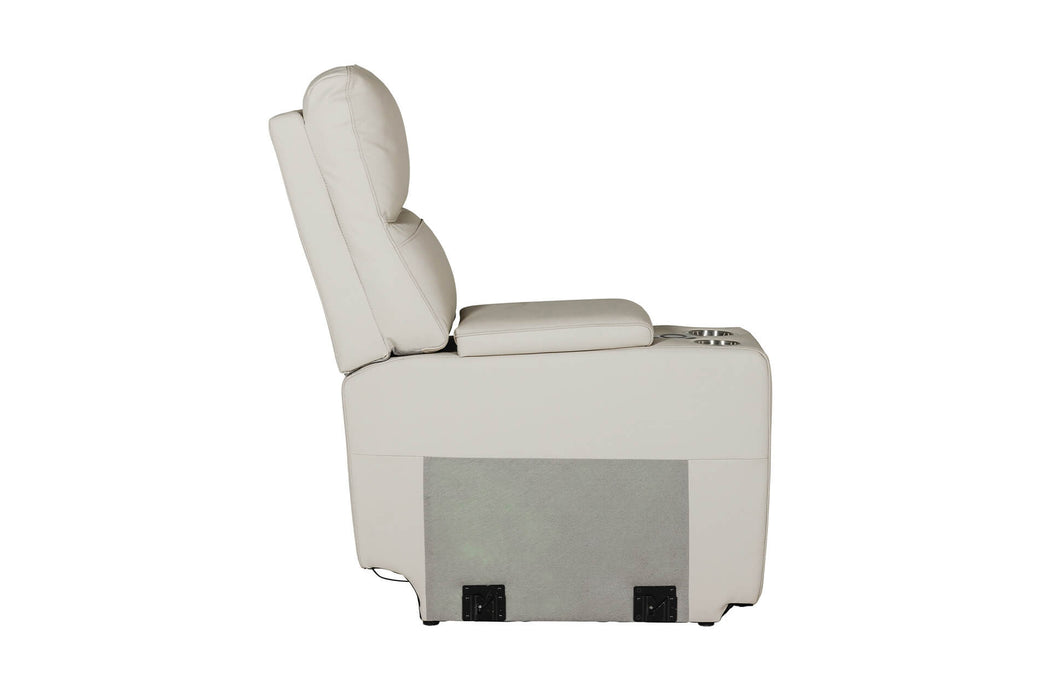 Russo - Console Sectional (with usb charger) - Stone