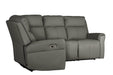 Russo Corner Group Electric Recliner (4pcs) -  Stone