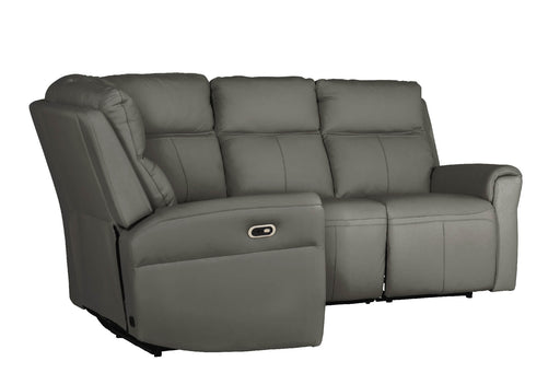 Russo Corner Group Electric Recliner (4pcs) -  Stone