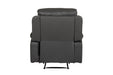 Barkley 1 Seater Manual Recliner - Dark Grey Match