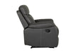 Barkley 1 Seater Manual Recliner - Dark Grey Match