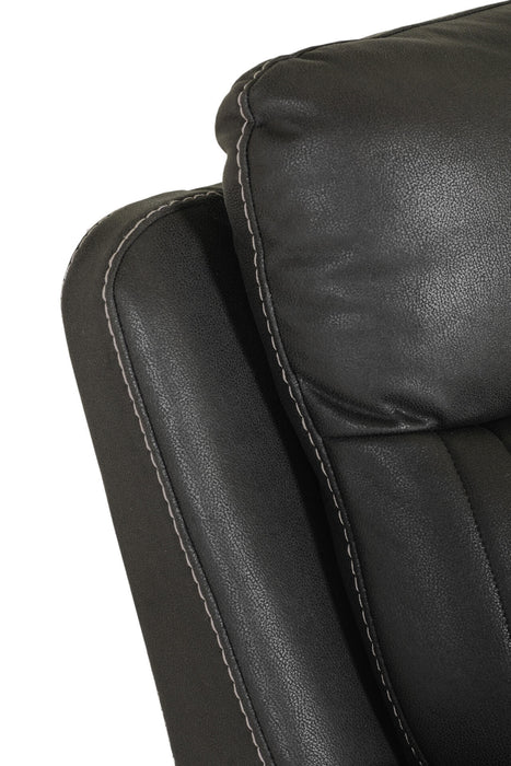 Barkley 3 Seater Manual Recliner - Dark Grey Match