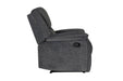 Klayton 1 Seater Manual Recliner Charcoal