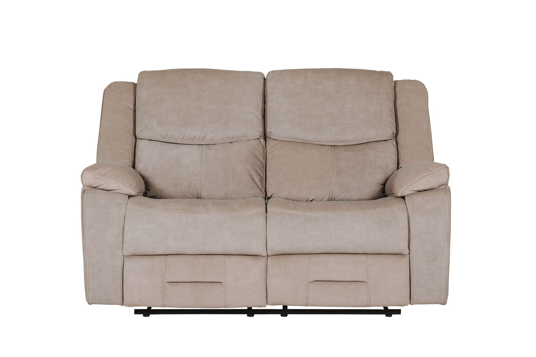 Klayton 2 Seater Manual Recliner Khaki