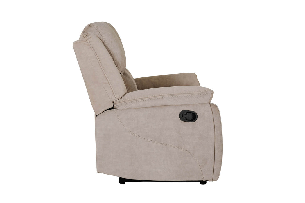 Klayton 2 Seater Manual Recliner Khaki