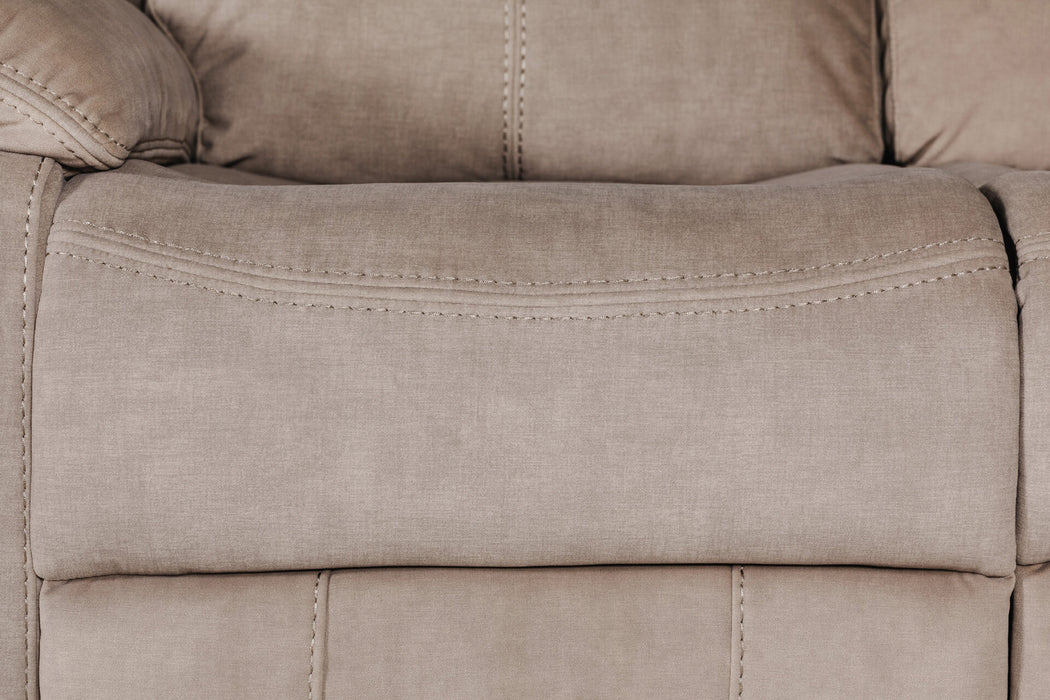 Klayton 2 Seater Manual Recliner Khaki