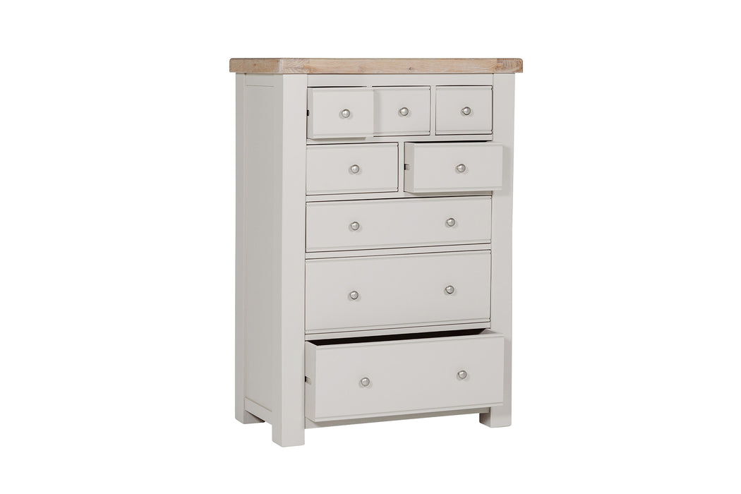 Doune 8 Drawer Tall Chest Taupe