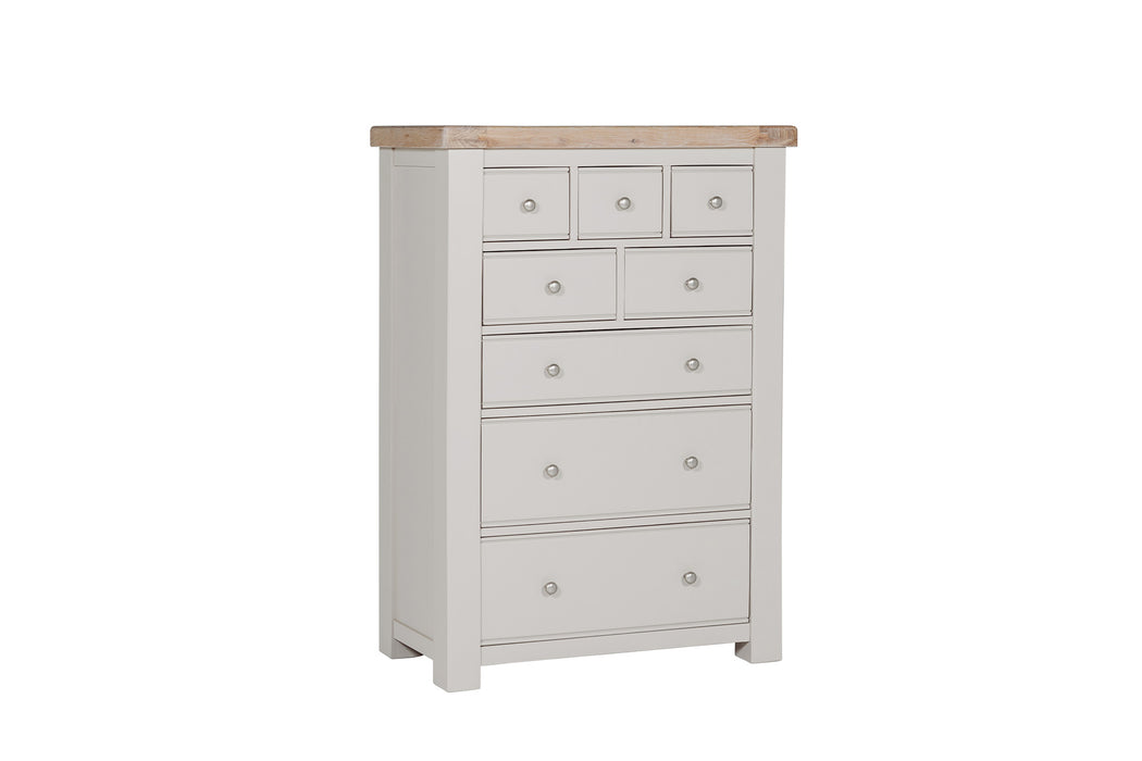 Doune 8 Drawer Tall Chest Taupe