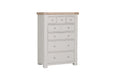 Doune 8 Drawer Tall Chest Taupe