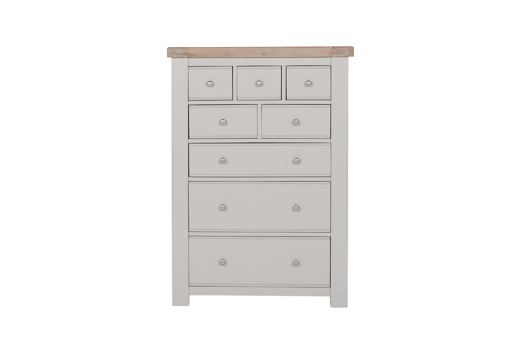Doune 8 Drawer Tall Chest Taupe