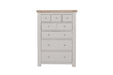 Doune 8 Drawer Tall Chest Taupe