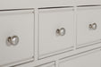 Doune 8 Drawer Tall Chest Taupe