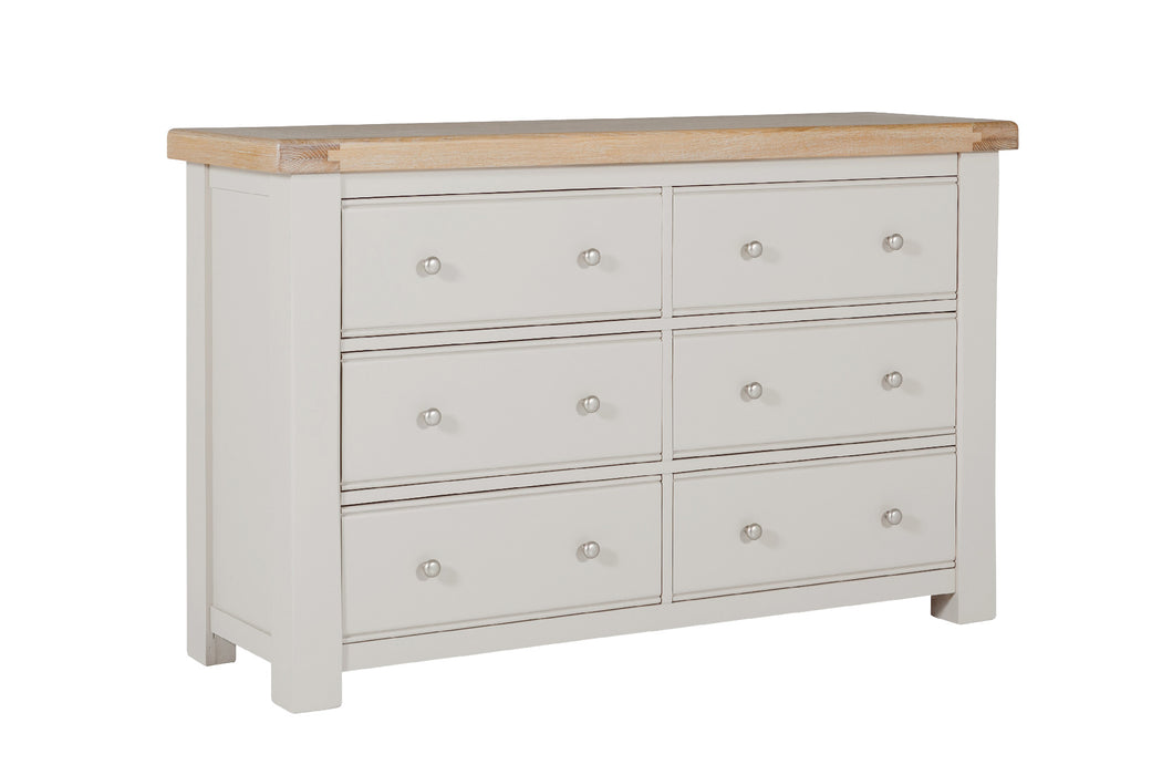 Doune 6 Drawer Dressing Chest Taupe