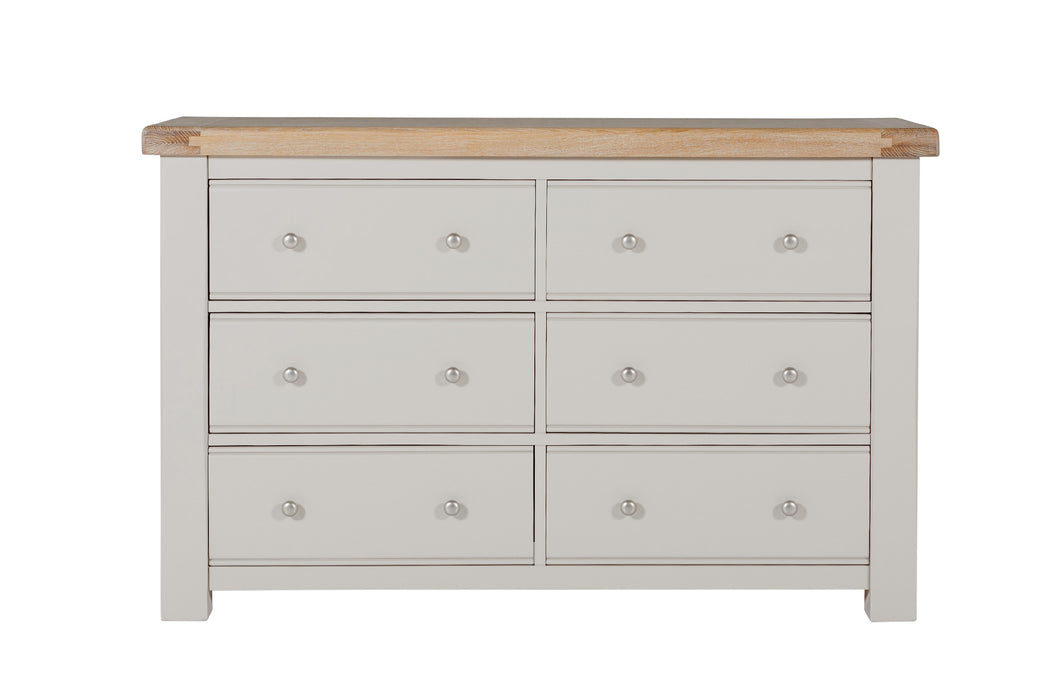 Doune 6 Drawer Dressing Chest Taupe