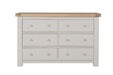 Doune 6 Drawer Dressing Chest Taupe