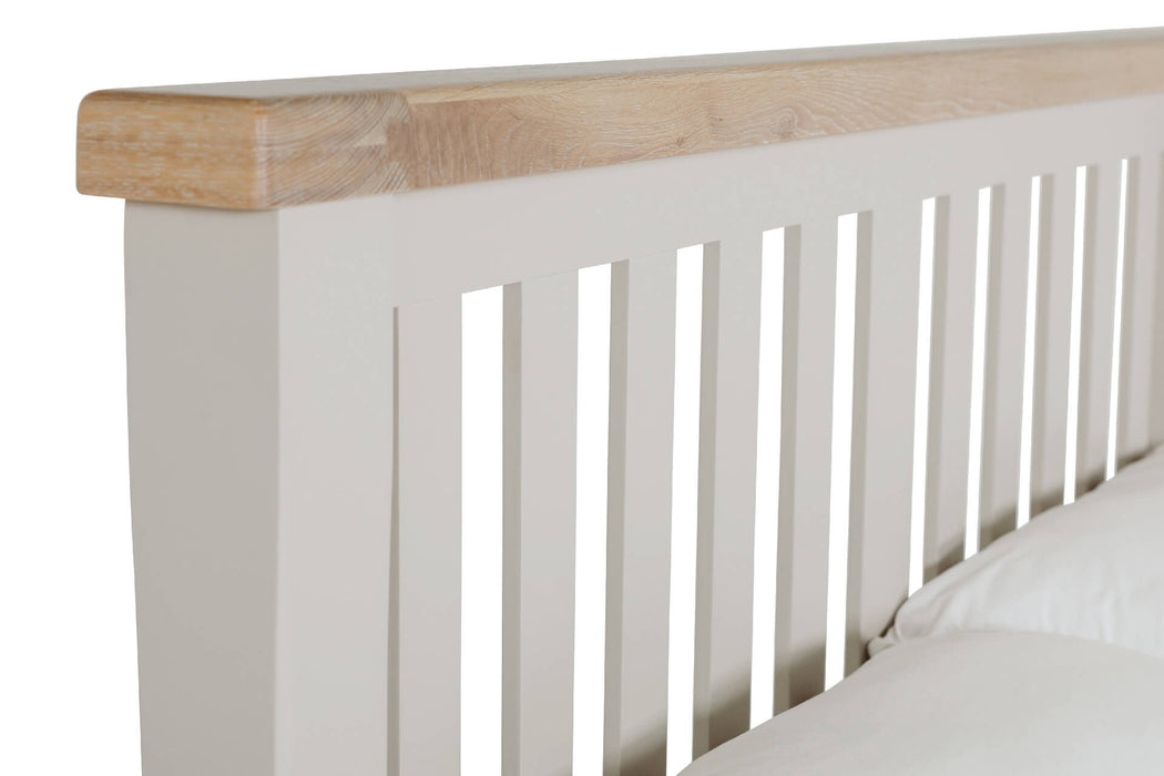 Doune 4'6 Low Footboard Bed Taupe