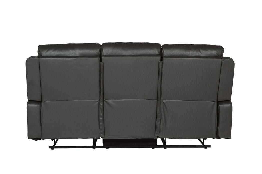 Barkley 3 Seater Manual Recliner - Dark Grey Match