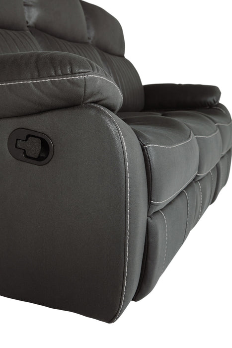 Barkley 3 Seater Manual Recliner - Dark Grey Match
