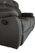 Barkley 3 Seater Manual Recliner - Dark Grey Match