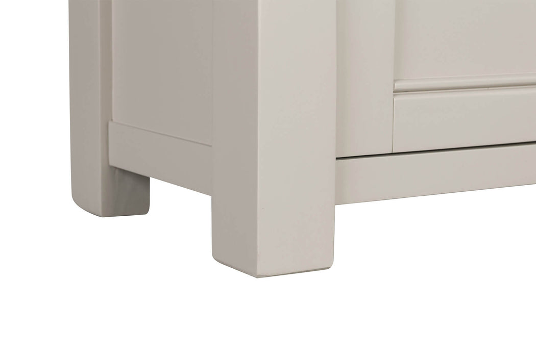 Doune Tall Bookcase Taupe