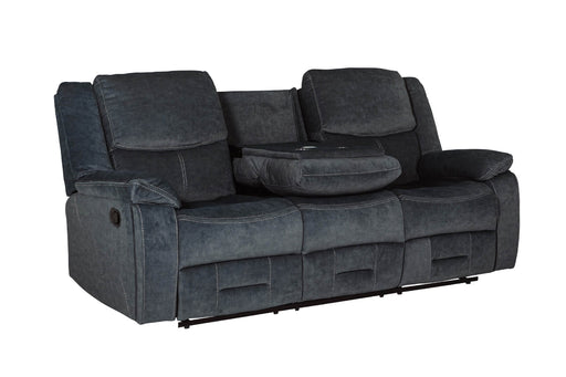 Klayton 3 Seater Manual Recliner Charcoal