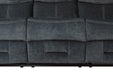 Klayton 3 Seater Manual Recliner Charcoal