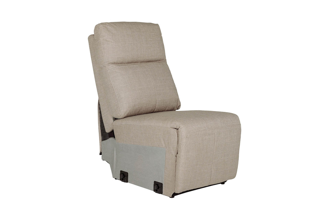 Russo Armless Sectional Stone
