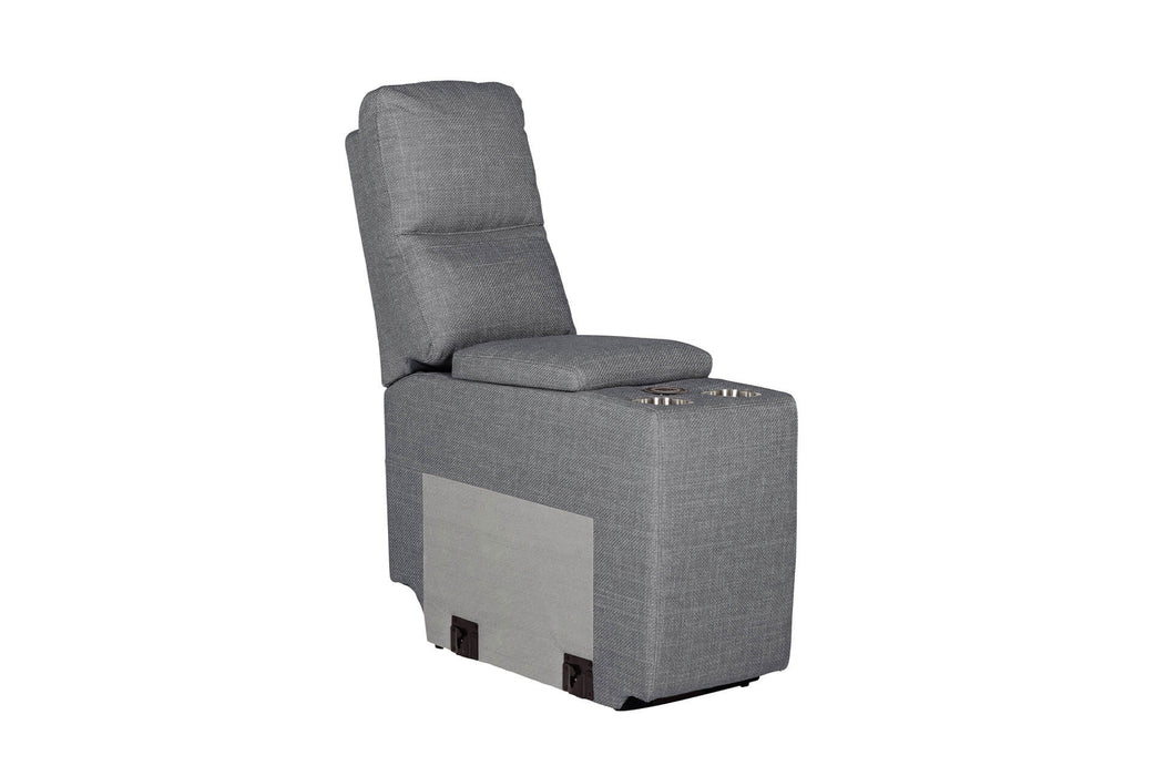 Russo - Console Sectional (with usb charger) - Stone