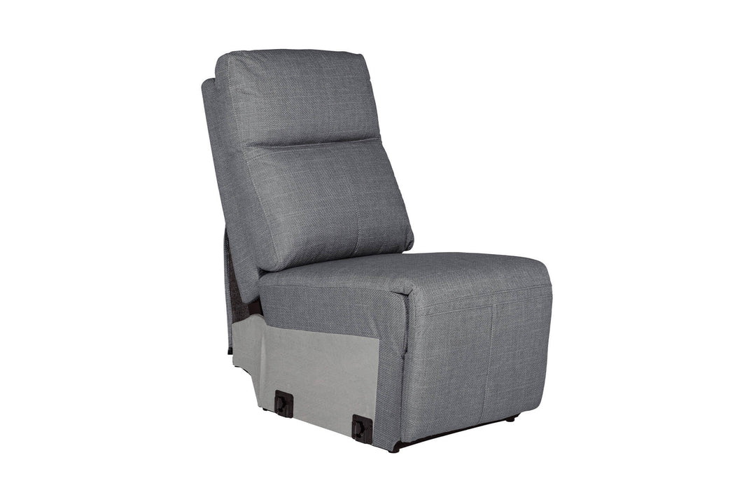 Russo Armless Sectional Stone