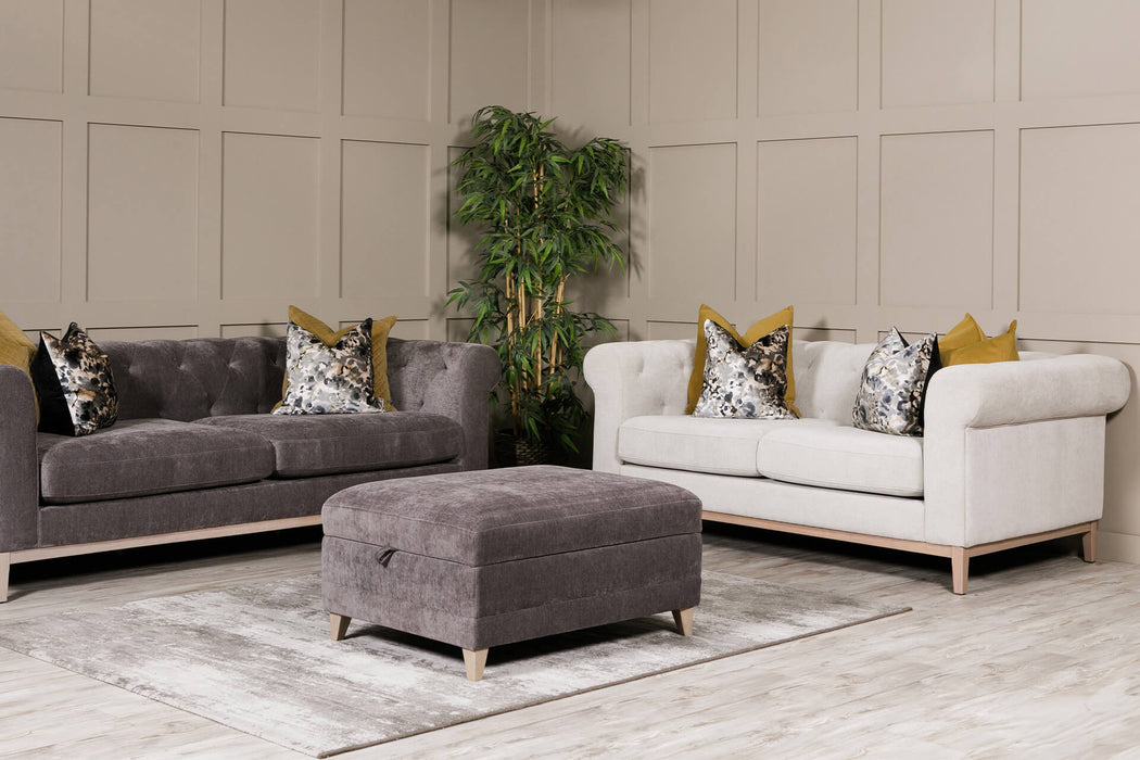 Tate 3 Seater Grey