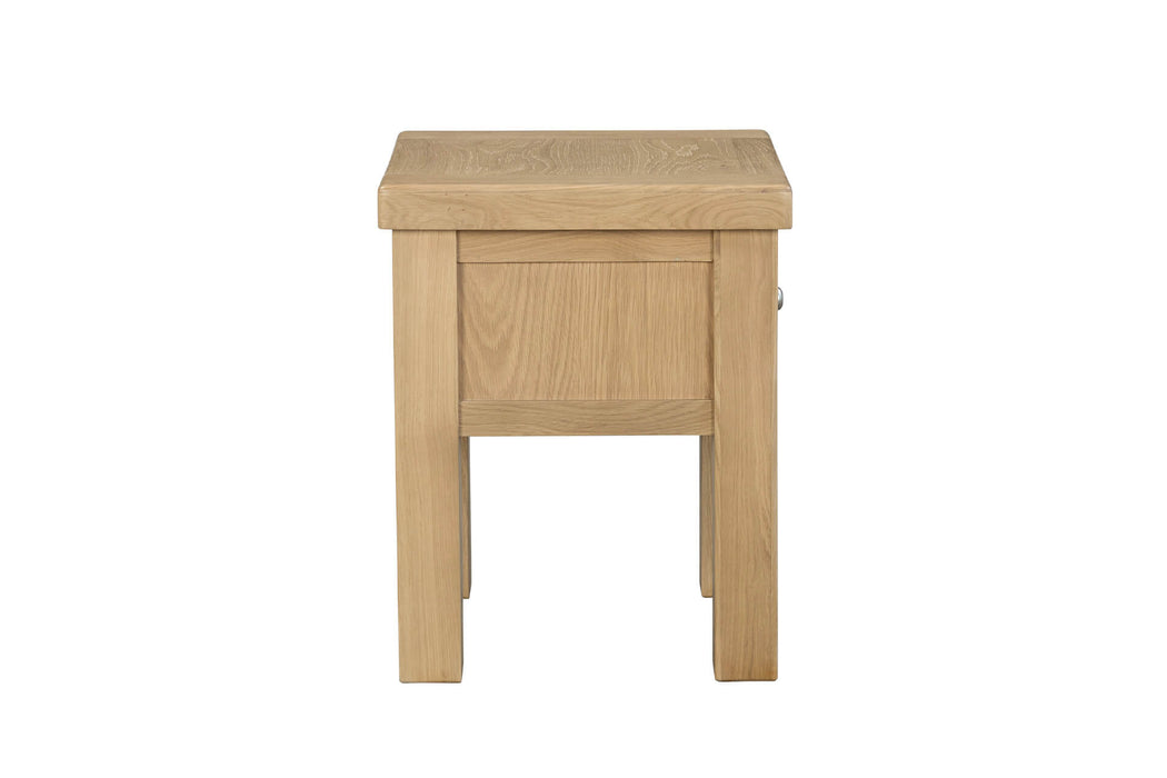 Delaney Lamp Table Oak