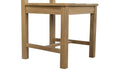 Delaney Dining Chair Solid Seat Oak