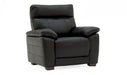 Positano 1 Seater Sofa Black
