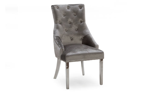 Belvedere Dining Chair Pewter