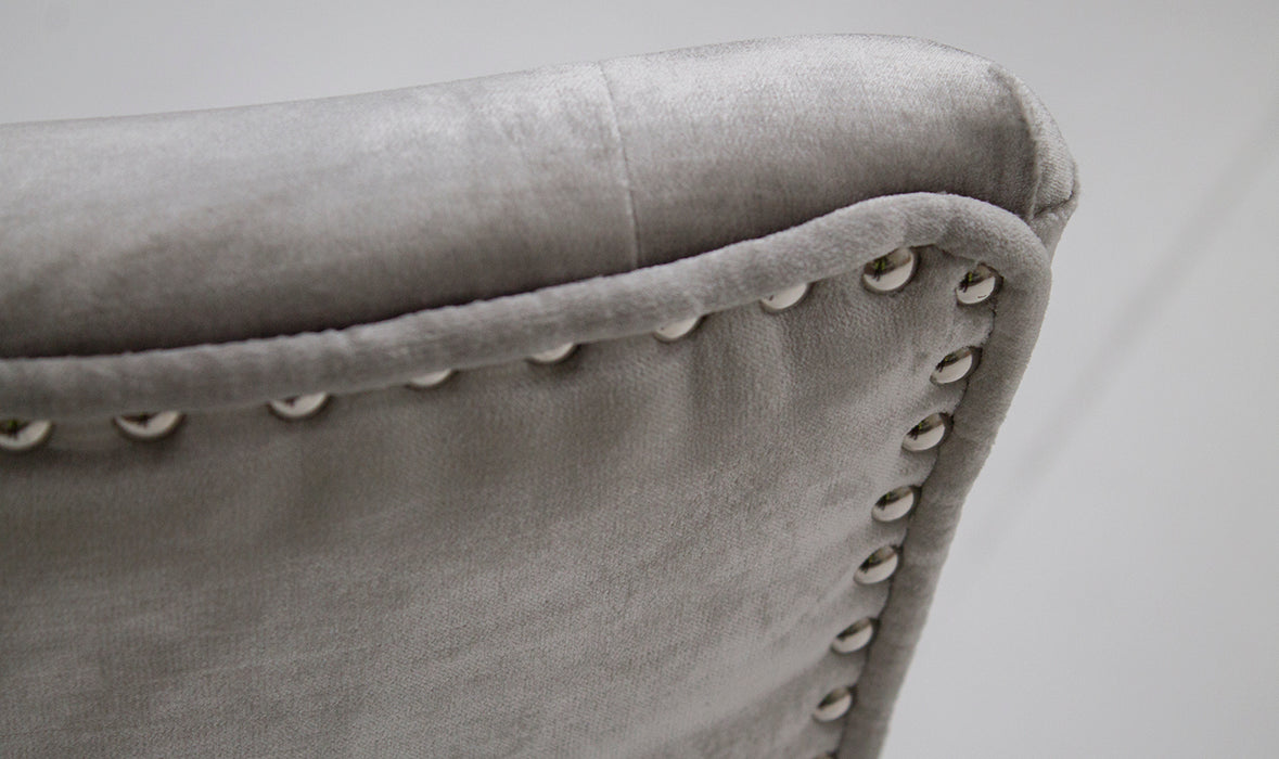 Belvedere Dining Chair Pewter