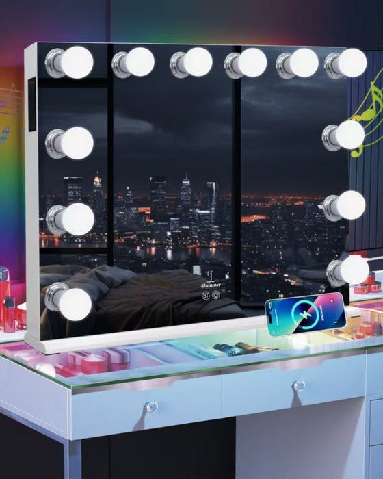 Hollywood Luxe Landscape LED Makeup Mirror
