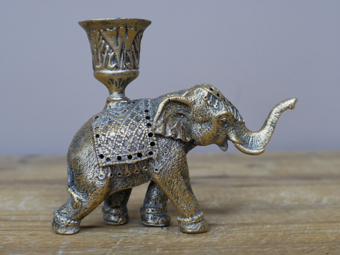 Elephant Candle Holder- Small