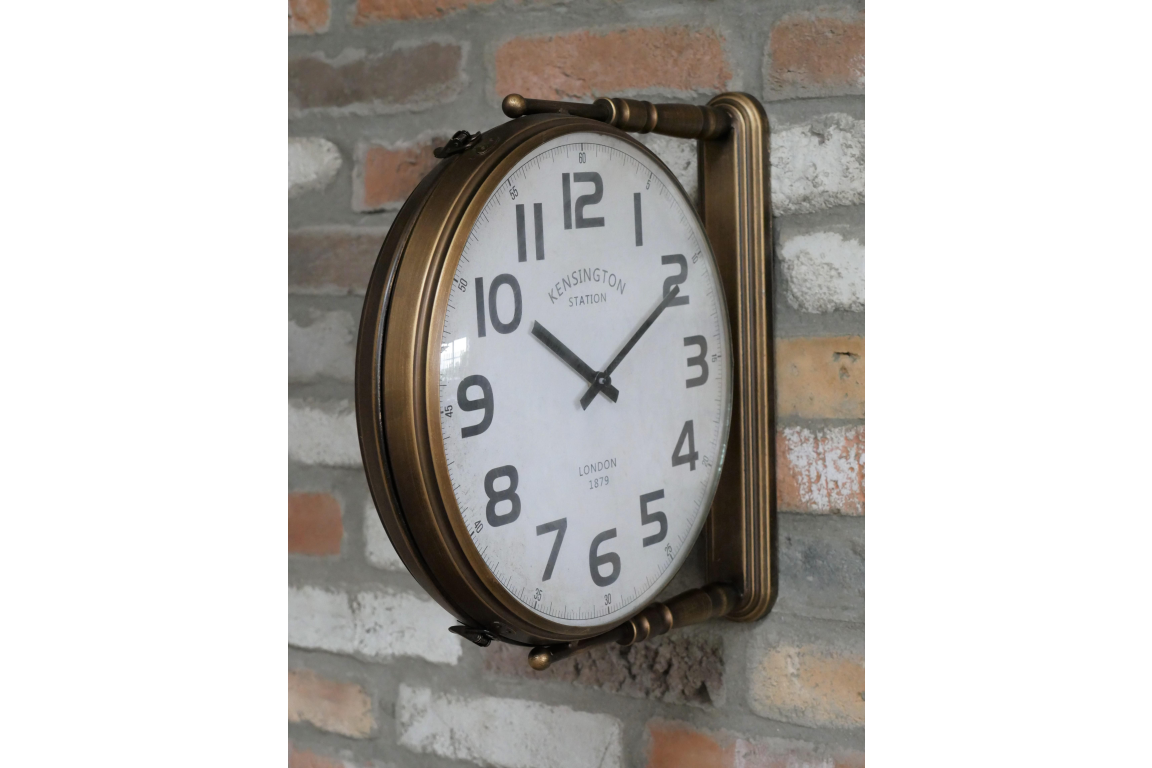 Kensington Double Sided Clock — The Furniture Emporium